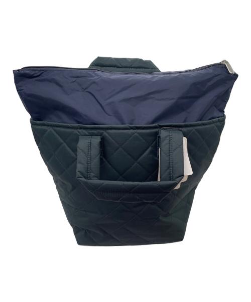 LeSportsac（レスポートサック）LeSportsac (レスポートサック) キルティングトートバッグ グリーンの古着・服飾アイテム