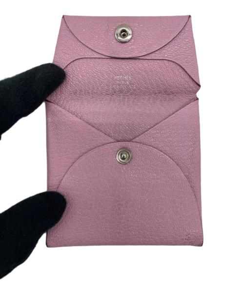 HERMES（エルメス）HERMES (エルメス) Calvi Duo ピンクの古着・服飾アイテム