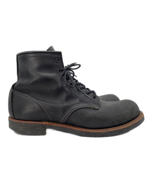 RED WING（レッドウィング）RED WING (レッドウィング) ブラックスミス ワークブーツ ブラック サイズ:25の古着・服飾アイテム