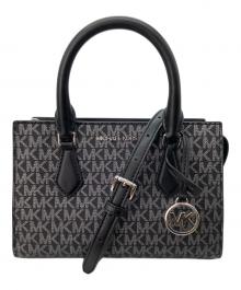 MICHAEL KORS（マイケル・コース）の古着「SHEILA SM CZ SATCHEL」｜ブラック
