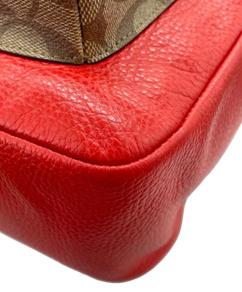 COACH（コーチ）COACH (コーチ) Disney (ディズニー) リュック レッドの古着・服飾アイテム