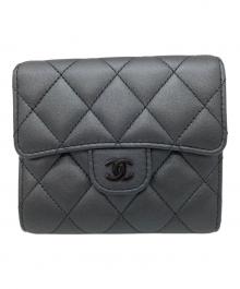 CHANEL（シャネル）の古着「SO BLACK コンパクトウォレット」｜ブラック