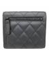 CHANEL (シャネル) SO BLACK コンパクトウォレット ブラック：135000円