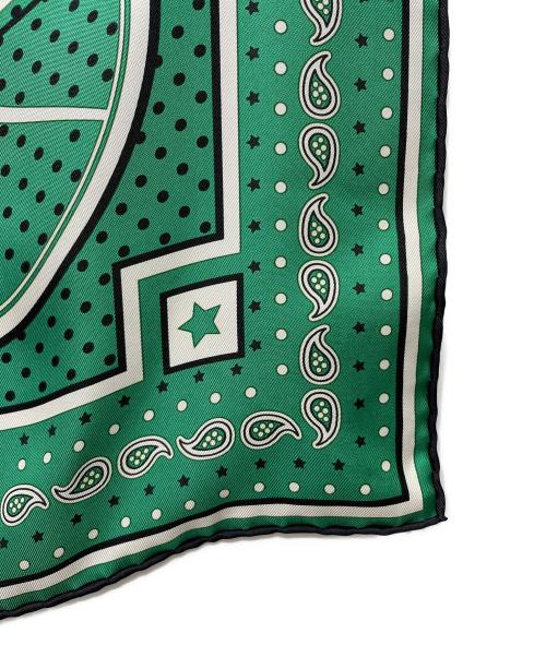 HERMES（エルメス）HERMES (エルメス) エプロンドール ブラウン×グリーンの古着・服飾アイテム