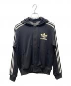 adidasアディダス）の古着「トレフォイルロゴ 90’s」｜ブラック