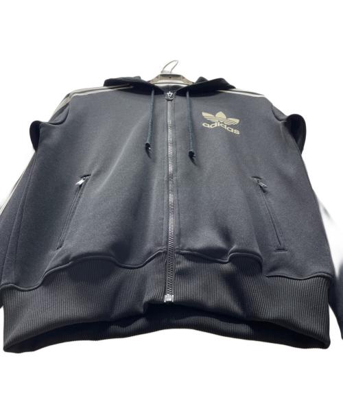 adidas（アディダス）adidas (アディダス) トレフォイルロゴ 90’s ブラック サイズ:Lの古着・服飾アイテム