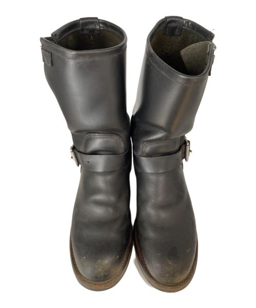 RED WING（レッドウィング）RED WING (レッドウィング) エンジニアブーツ ブラック サイズ:25.5の古着・服飾アイテム