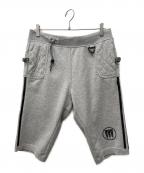 NEIGHBORHOOD×adidasネイバーフッド×アディダス）の古着「Riders Track Shorts」｜グレー