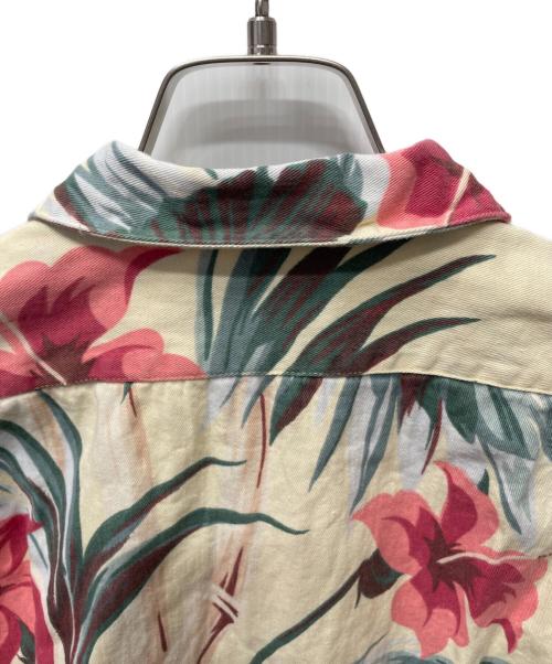 POLO RALPH LAUREN（ポロ・ラルフローレン）POLO RALPH LAUREN (ポロ・ラルフローレン) アロハシャツ ベージュ サイズ:Lの古着・服飾アイテム