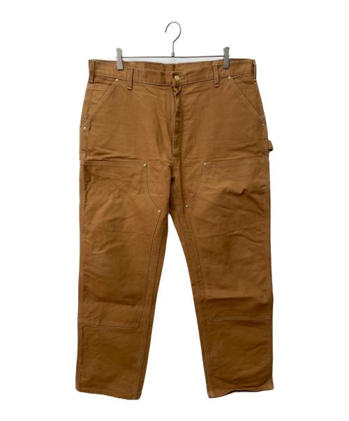 CarHartt（カーハート）CarHartt (カーハート) ダブルニーワークパンツ ブラウン サイズ:W40×L32の古着・服飾アイテム