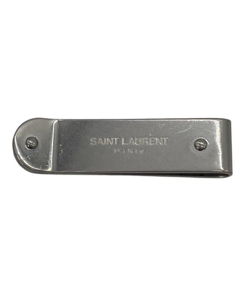 Saint Laurent Paris（サンローランパリ）Saint Laurent Paris (サンローランパリ) マネークリップ シルバーカラーの古着・服飾アイテム