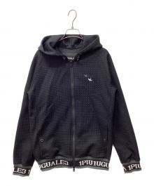 1piu1uguale3 SPORT（ウノ ピゥ ウノ ウグァーレ トレ）の古着「ジップパーカー」｜ブラック