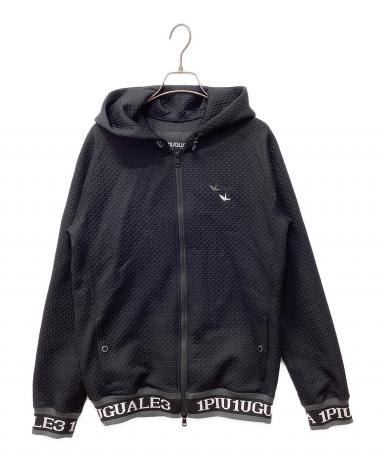 1PIU1UGUALE3 SPORT テープロゴパーカー 中古・古着通販】1piu1uguale3 SPORT (ウノ ピゥ ウノ ウグァーレ トレ