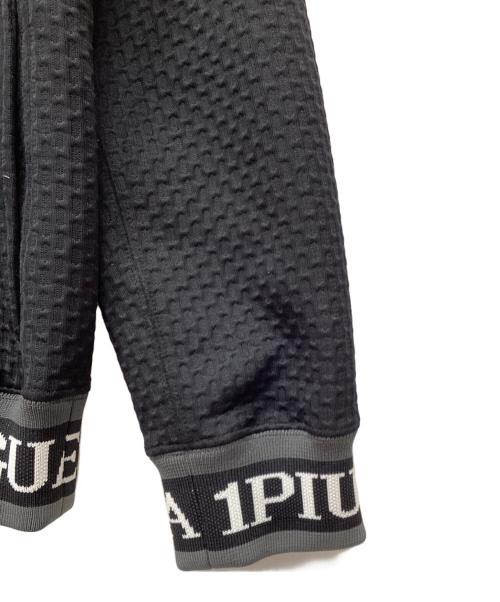 1piu1uguale3 SPORT（ウノ ピゥ ウノ ウグァーレ トレ）1piu1uguale3 SPORT (ウノ ピゥ ウノ ウグァーレ トレ) ジップパーカー ブラック サイズ:4（Mサイズ相当）の古着・服飾アイテム