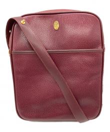 Cartier（カルティエ）の古着「ショルダーバッグ」｜ボルドー