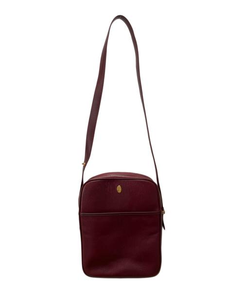 Cartier（カルティエ）Cartier (カルティエ) ショルダーバッグ ボルドーの古着・服飾アイテム