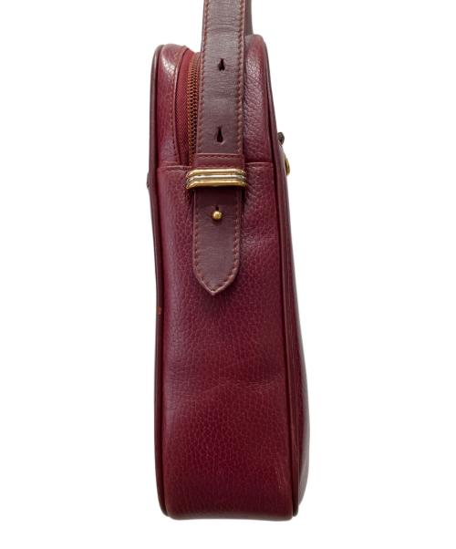 Cartier（カルティエ）Cartier (カルティエ) ショルダーバッグ ボルドーの古着・服飾アイテム
