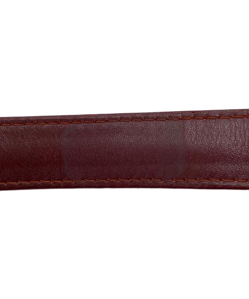 Cartier（カルティエ）Cartier (カルティエ) ショルダーバッグ ボルドーの古着・服飾アイテム