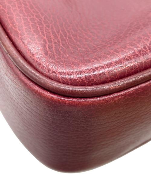 Cartier（カルティエ）Cartier (カルティエ) ショルダーバッグ ボルドーの古着・服飾アイテム