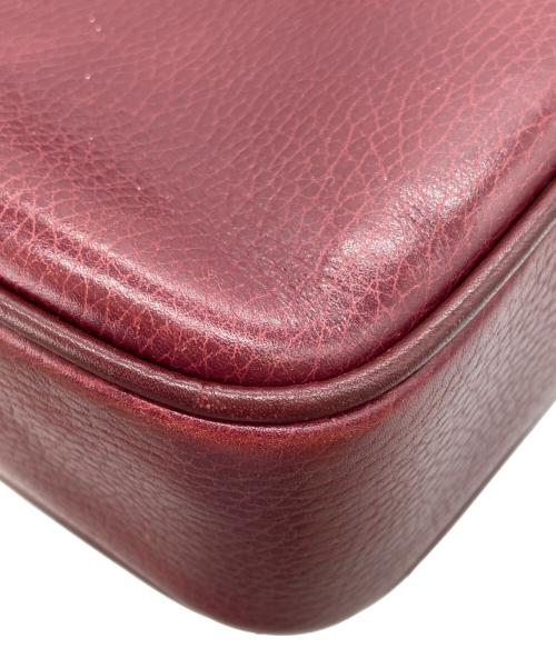 Cartier（カルティエ）Cartier (カルティエ) ショルダーバッグ ボルドーの古着・服飾アイテム