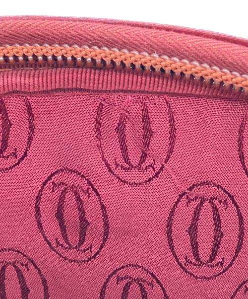 Cartier（カルティエ）Cartier (カルティエ) ショルダーバッグ ボルドーの古着・服飾アイテム