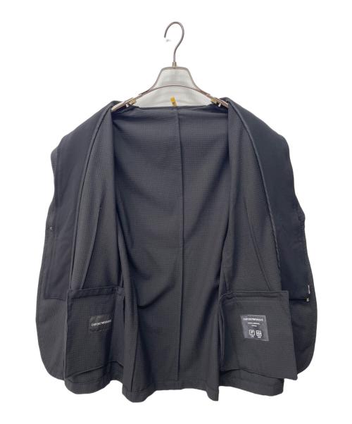 EMPORIO ARMANI（エンポリオ アルマーニ）EMPORIO ARMANI (エンポリオ アルマーニ) セットアップ ブラック サイズ:46の古着・服飾アイテム