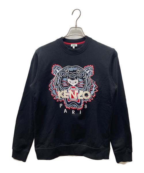 KENZO（ケンゾー）KENZO (ケンゾー) CLASSIC TIGER CREW NECK SWEAT ブラック サイズ:Sの古着・服飾アイテム