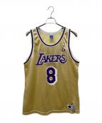 Championチャンピオン）の古着「LAKERS/コービー・ブライアント ゲームシャツ」｜ゴールド