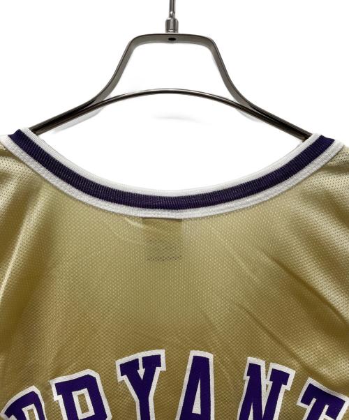 Champion（チャンピオン）Champion (チャンピオン) LAKERS/コービー・ブライアント ゲームシャツ ゴールド サイズ:FREEの古着・服飾アイテム