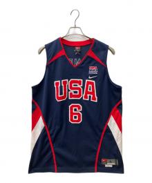 Champion（チャンピオン）の古着「2006年オリンピック アメリカ代表ユニフォーム レブロンジェームズ」｜ネイビー