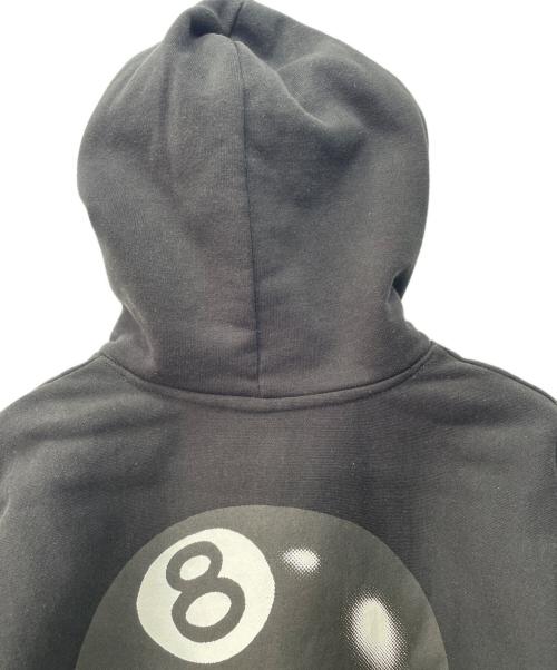 stussy（ステューシー）stussy (ステューシー) 8 BALL CORP. HOODIE ブラック サイズ:Sの古着・服飾アイテム