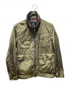 BLACK LABEL CRESTBRIDGEブラックレーベル クレストブリッジ）の古着「ナイロンジャケット」｜オリーブ