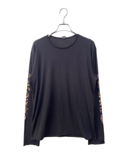 CHROME HEARTS（クロムハーツ）CHROME HEARTS (クロムハーツ) 長袖カットソー ブラック サイズ:Sの古着・服飾アイテム