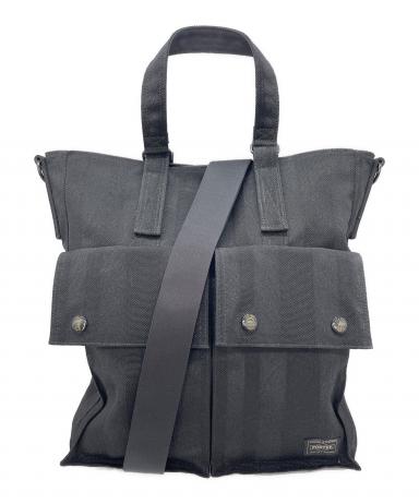 中古・古着通販】PORTER (ポーター) 2WAYバッグ ブラック｜ブランド