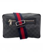GUCCIグッチ）の古着「GGスプリーム ショルダーバッグ」｜ブラック