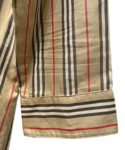 BURBERRY LONDON（バーバリーロンドン）BURBERRY LONDON (バーバリーロンドン) ノバチェック 長袖シャツ ベージュ サイズ:L（UK40）の古着・服飾アイテム