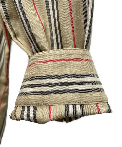 BURBERRY LONDON（バーバリーロンドン）BURBERRY LONDON (バーバリーロンドン) ノバチェック 長袖シャツ ベージュ サイズ:L（UK40）の古着・服飾アイテム