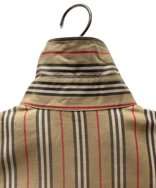 BURBERRY LONDON（バーバリーロンドン）BURBERRY LONDON (バーバリーロンドン) ノバチェック 長袖シャツ ベージュ サイズ:L（UK40）の古着・服飾アイテム