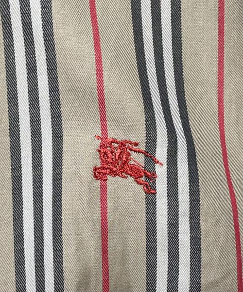 BURBERRY LONDON（バーバリーロンドン）BURBERRY LONDON (バーバリーロンドン) ノバチェック 長袖シャツ ベージュ サイズ:L（UK40）の古着・服飾アイテム