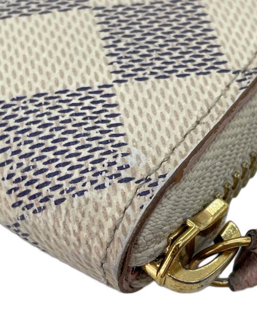 LOUIS VUITTON（ルイ ヴィトン）LOUIS VUITTON (ルイ ヴィトン) ポルトフォイユ・クレマンス ホワイトの古着・服飾アイテム
