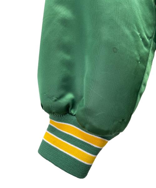 Chalk Line（チョークライン）Chalk Line (チョークライン) スタジャン グリーン サイズ:XLの古着・服飾アイテム