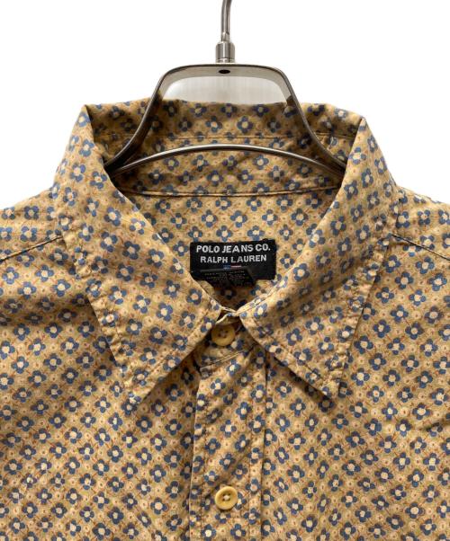 POLO JEANS（ポロジーンズ）POLO JEANS (ポロジーンズ) 半袖シャツ ベージュ サイズ:Mの古着・服飾アイテム