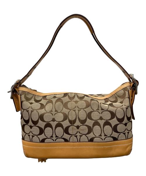COACH（コーチ）COACH (コーチ) ハンドバッグ ブラウンの古着・服飾アイテム