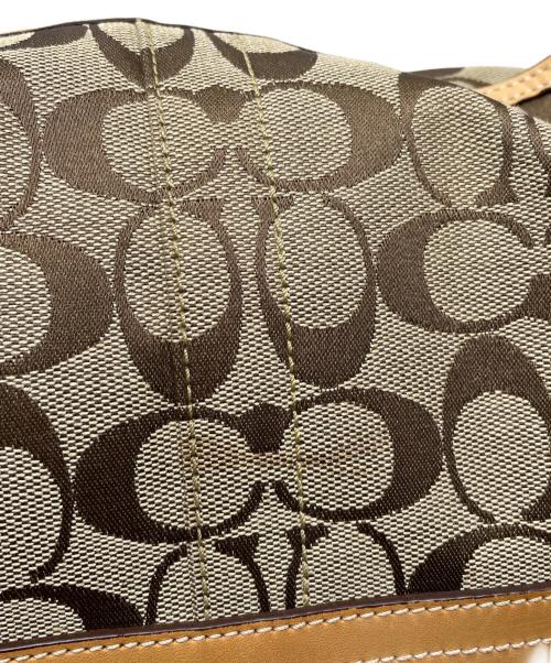 COACH（コーチ）COACH (コーチ) ハンドバッグ ブラウンの古着・服飾アイテム