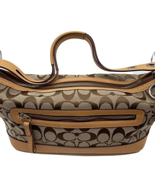 COACH（コーチ）COACH (コーチ) ハンドバッグ ブラウンの古着・服飾アイテム