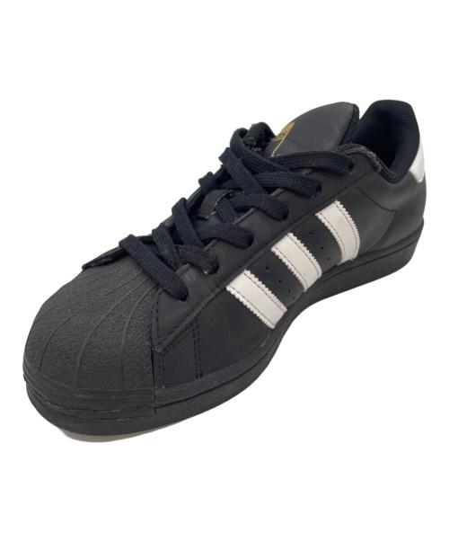 adidas（アディダス）adidas (アディダス) SUPERSTAR ブラック サイズ:23の古着・服飾アイテム