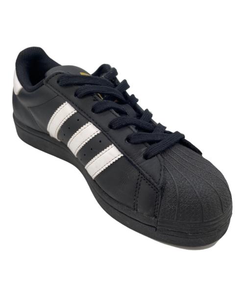 adidas（アディダス）adidas (アディダス) SUPERSTAR ブラック サイズ:23の古着・服飾アイテム