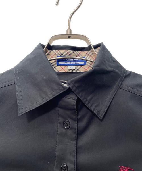 BURBERRY LONDON（バーバリーロンドン）BURBERRY LONDON (バーバリーロンドン) 長袖シャツ ブラック サイズ:36の古着・服飾アイテム
