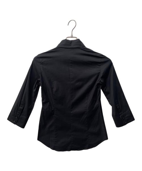BURBERRY LONDON（バーバリーロンドン）BURBERRY LONDON (バーバリーロンドン) 長袖シャツ ブラック サイズ:36の古着・服飾アイテム