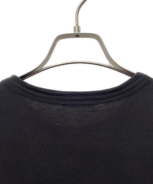 MONCLER（モンクレール）MONCLER (モンクレール) ワッペン バックロゴ Tシャツ ブラック サイズ:Mの古着・服飾アイテム